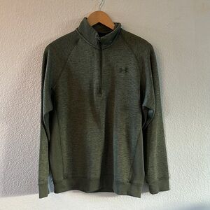 Under Armour Olive Quarter-Zip Pullover